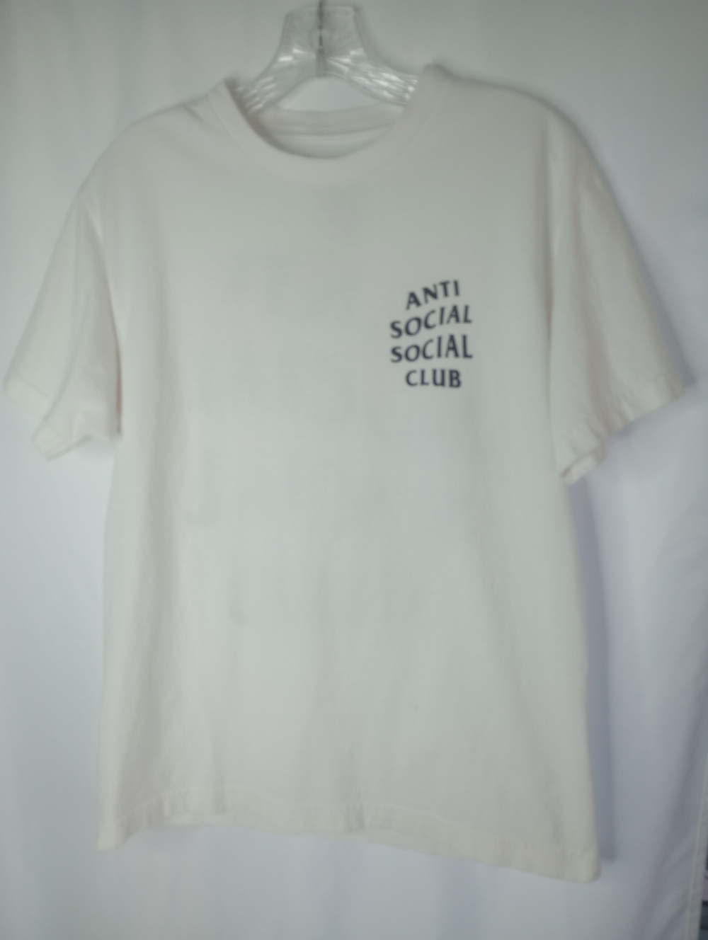 *Antisocial Social Club White Shirt Size M